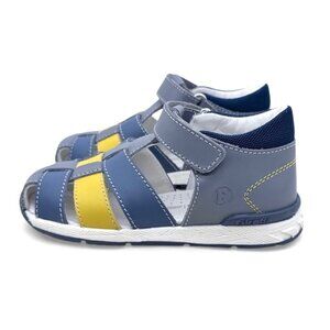 Naturino Falcotto Acry $99 Toddler Fisherman Sandal Leather EU 24 First Walker